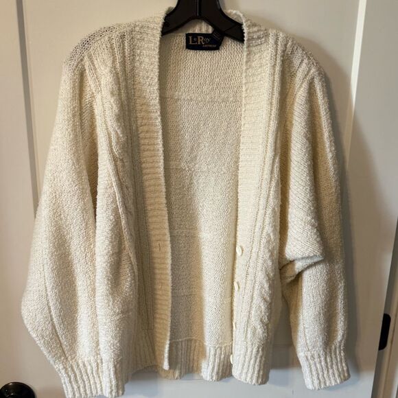 Cozy Cream Cardigan Sweater - Picture 1 of 5